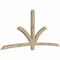 Ekena Millwork Davenport Rough Sawn Timber Gable Bracket, Douglas Fir, 108"W x 49"H x 4"D x 4"F, 11/12 Pitch GBW108X49X0404DAV00RDF - alternate 5